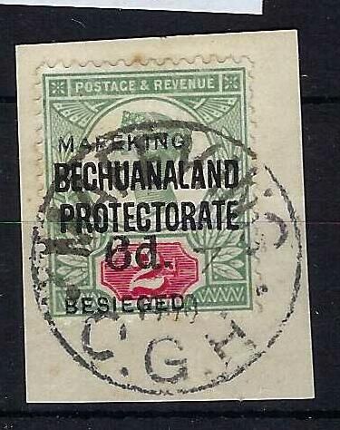 Image of South African States ~ Mafeking SG 13 FU British Commonwealth Stamp